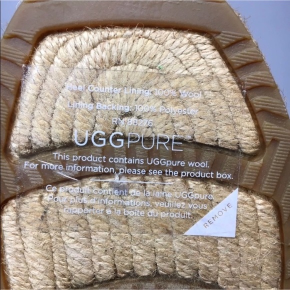 UGG PURE Australia KAS Canvas Slip-On LOAFER